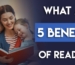 What are 5 benefits of reading